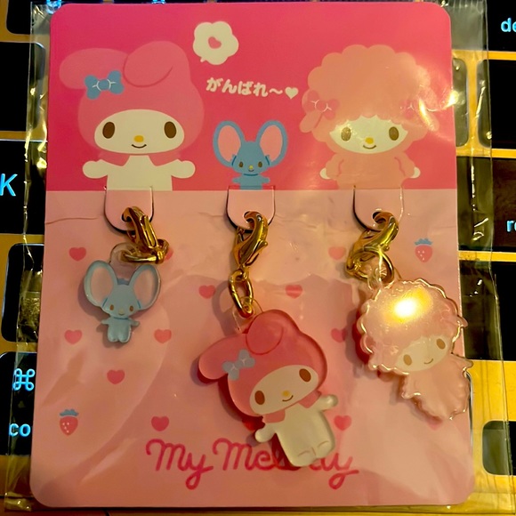 Other - NWT My Melody & Friends Charm set.